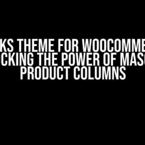 Bricks Theme for WooCommerce: Unlocking the Power of Masonry Product Columns